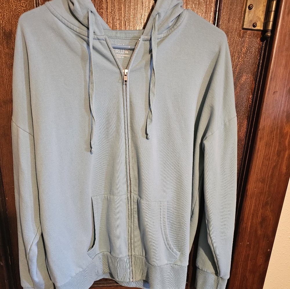 Time and Tru Blue Jacket for Everyday Comfort